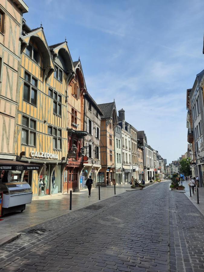 Appartement 70M² 3 Chambres Avec 3 Lits 2 Places Troyes Exteriör bild
