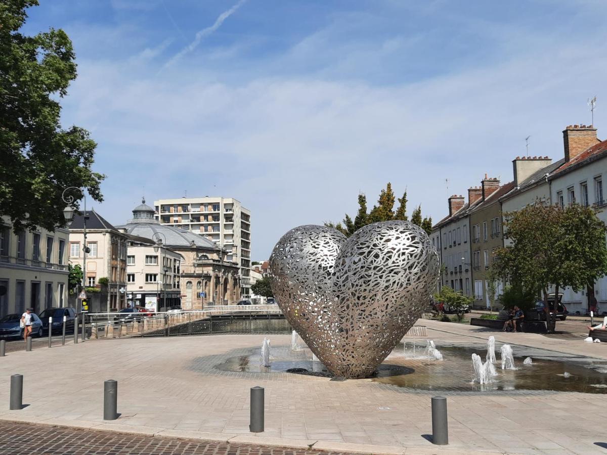 Appartement 70M² 3 Chambres Avec 3 Lits 2 Places Troyes Exteriör bild
